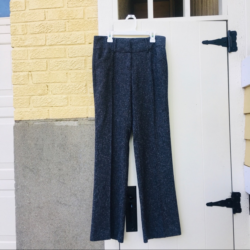 Charcoal Wide Leg Trousers